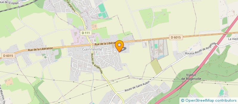 localisation de l'entreprise MADAME ALICE LEBOUTEILLER  GAINNEVILLE