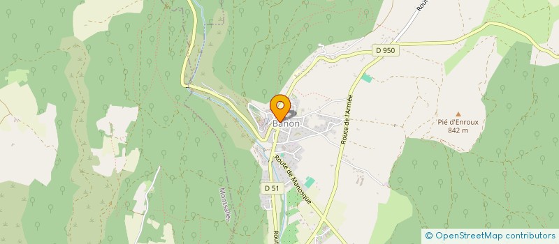 localisation de l'entreprise MADAME ALICE LEDUC  BANON