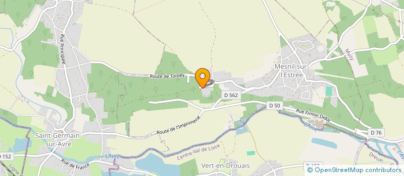 localisation de l'entreprise MADAME ALICE LEFEVRE  MESNIL-SUR-L'ESTREE