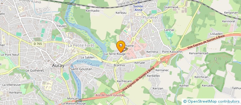 localisation de l'entreprise MADAME ALICE LEFORT à PLUNERET