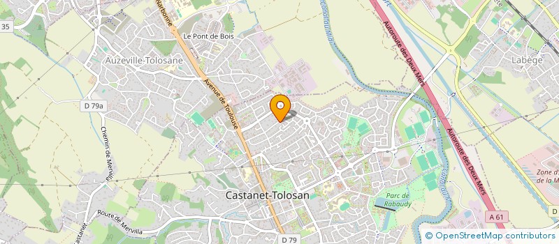 localisation de l'entreprise MADAME ALICE LEGOUX à CASTANET-TOLOSAN