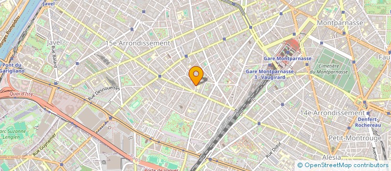 localisation de l'entreprise MADAME ALICE LEGRAND  PARIS