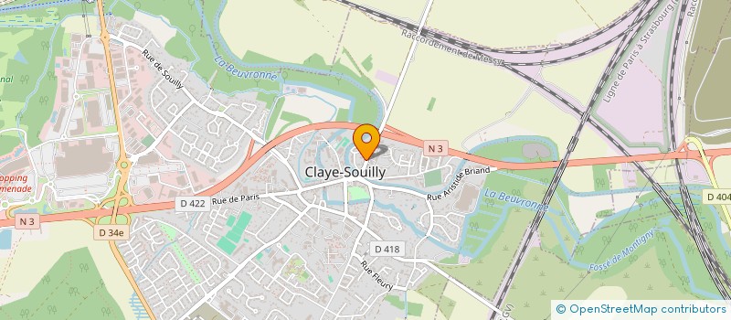 localisation de l'entreprise MADAME ALICE LEMAIRE  CLAYE-SOUILLY