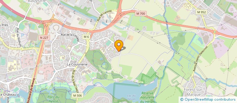 localisation de l'entreprise MADAME ALICE LEROY à VILLENEUVE-D'ASCQ