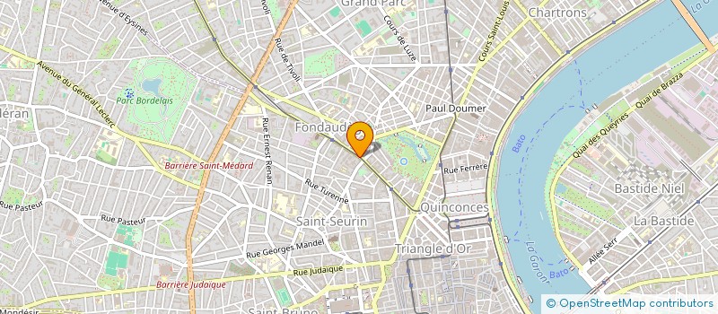 localisation de l'entreprise MADAME ALICE LEUBA  BORDEAUX