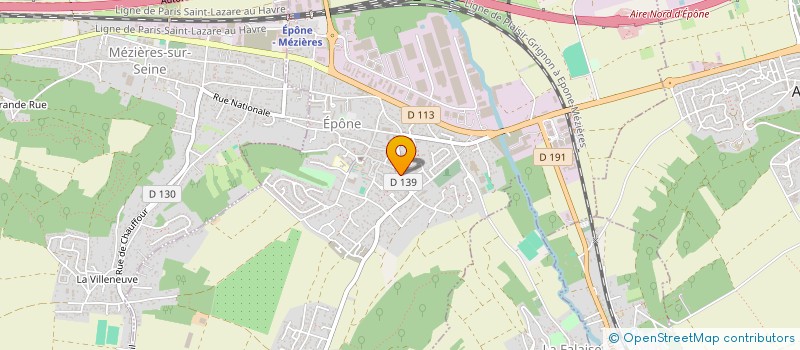 localisation de l'entreprise MADAME ALICE LOBBRECHT  EPONE