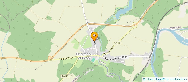 localisation de l'entreprise MADAME ALICE LOMBARD  ESSERTENNE-ET-CECEY