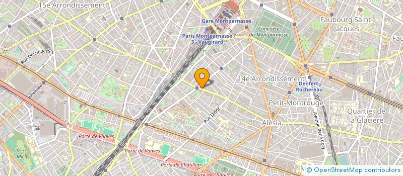 localisation de l'entreprise MADAME ALICE LONG  PARIS