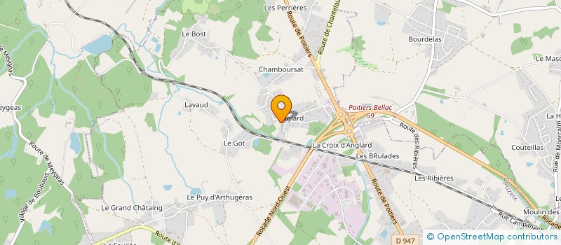 localisation de l'entreprise MADAME ALICE LORANT  COUZEIX