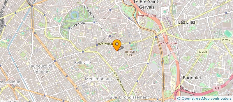 localisation de l'entreprise MADAME ALICE LORCHER  PARIS