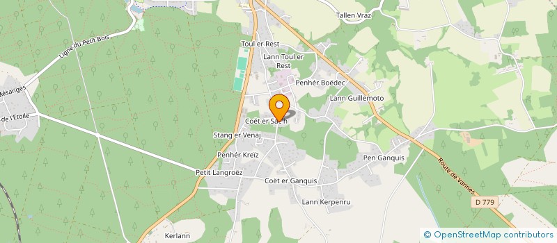 localisation de l'entreprise MADAME ALICE LUCAS  CAMORS