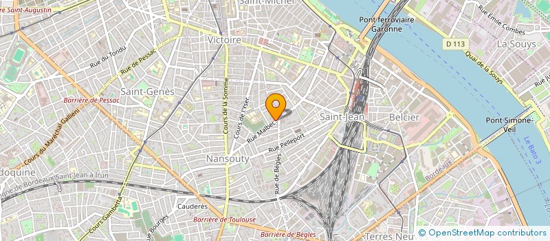 localisation de l'entreprise MADAME ALICE MACARIO  BORDEAUX