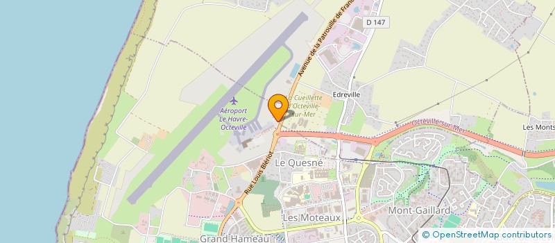 localisation de l'entreprise MADAME ALICE MAHIEUX  LE HAVRE