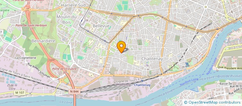 localisation de l'entreprise MADAME ALICE MAINE  NANTES