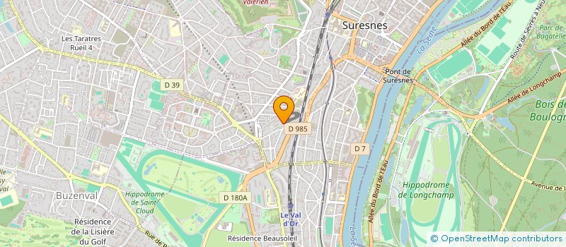 localisation de l'entreprise MADAME ALICE MALLEZ à SURESNES