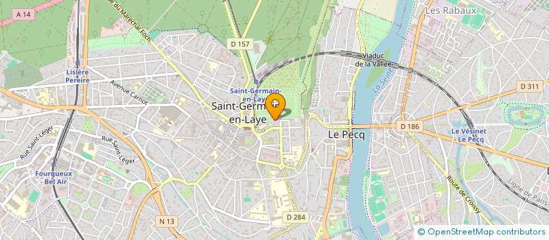 localisation de l'entreprise MADAME ALICE MARCEAU à SAINT-GERMAIN-EN-LAYE
