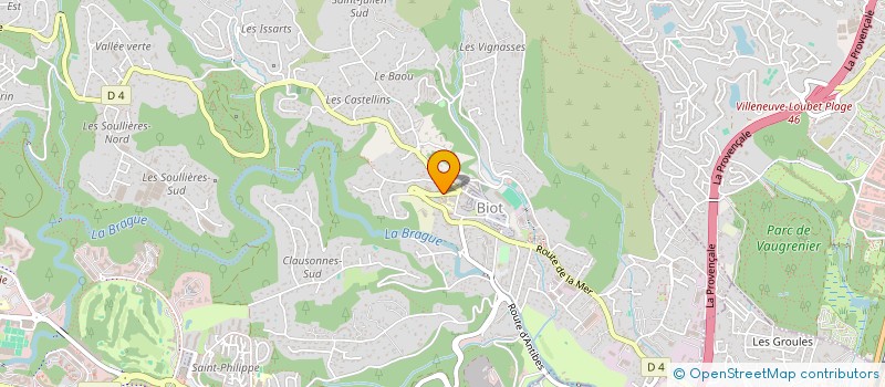 localisation de l'entreprise MADAME ALICE MARCHAL  BIOT