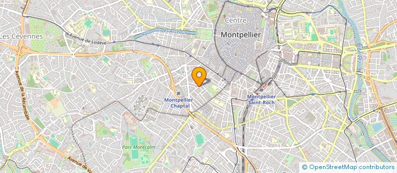 localisation de l'entreprise MADAME ALICE MARGAILL à MONTPELLIER
