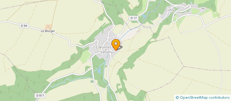 localisation de l'entreprise MADAME ALICE MARICHEZ  CUVRES-ET-VALSERY