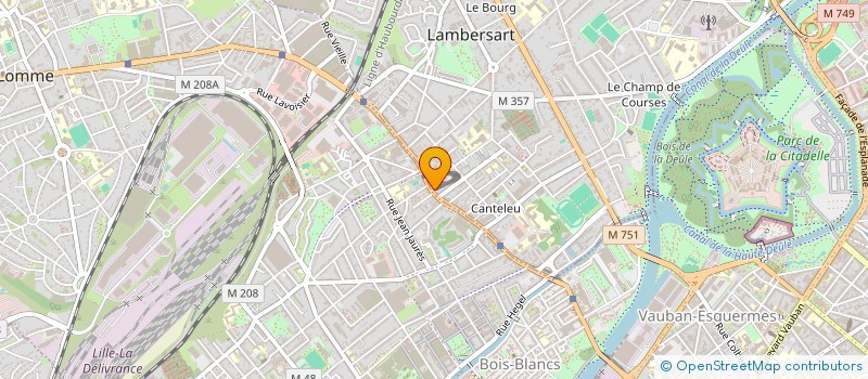 localisation de l'entreprise MADAME ALICE MARMET  LOMPRET