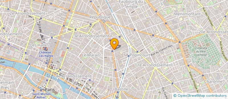 localisation de l'entreprise MADAME ALICE MARTEL  PARIS