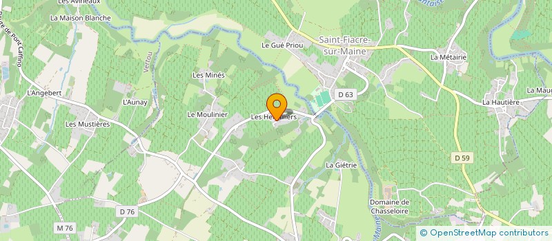 localisation de l'entreprise MADAME ALICE MARTIN-VILLEPOU à CHATEAU-THEBAUD