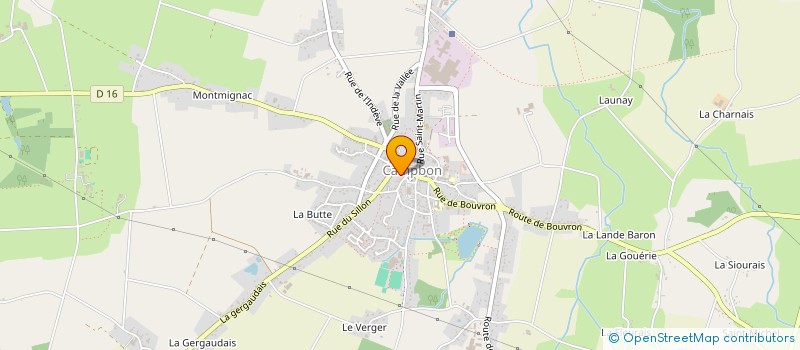 localisation de l'entreprise MADAME ALICE MASSE  CAMPBON