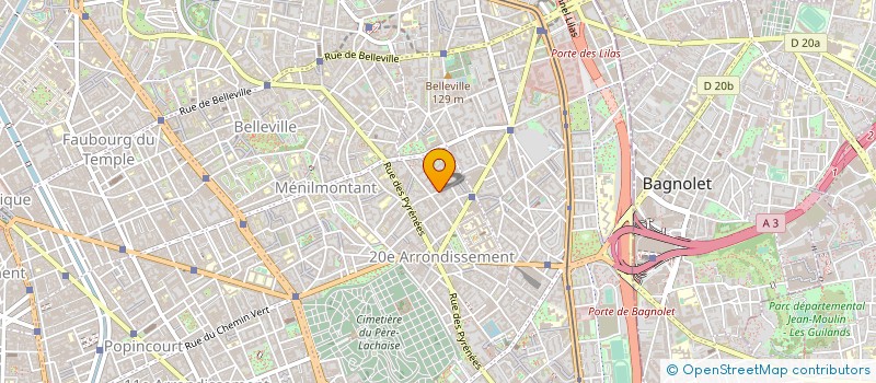 localisation de l'entreprise MADAME ALICE MATHIEU  PARIS