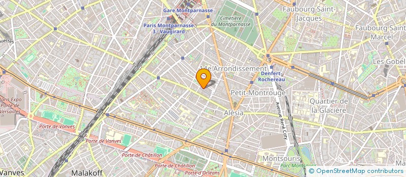 localisation de l'entreprise MADAME ALICE MAUCHAMP  PARIS