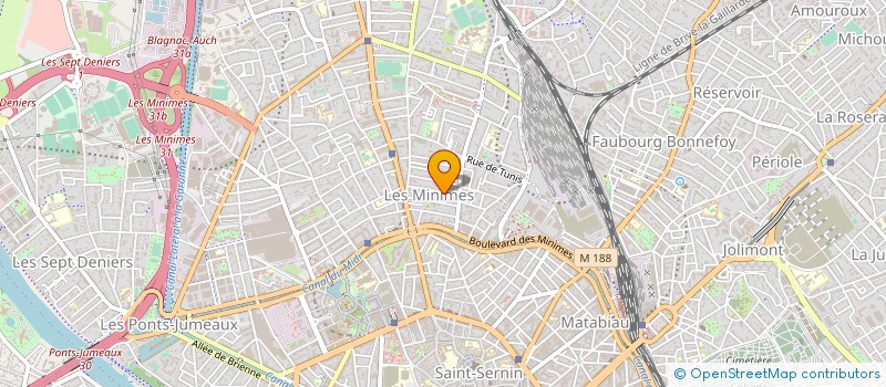 localisation de l'entreprise MADAME ALICE MAURISSANNE à TOULOUSE