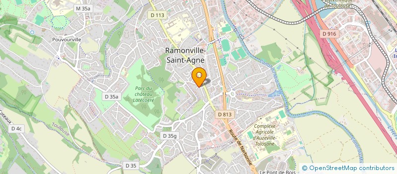 localisation de l'entreprise MADAME ALICE MAYNARD à RAMONVILLE-SAINT-AGNE