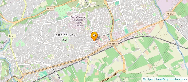 localisation de l'entreprise MADAME ALICE MAZAUD à MONTPELLIER