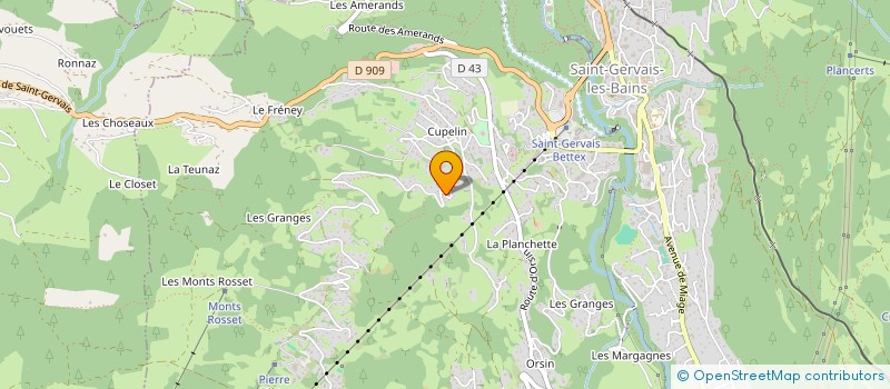 localisation de l'entreprise MADAME ALICE MAZO à SAINT-GERVAIS-LES-BAINS