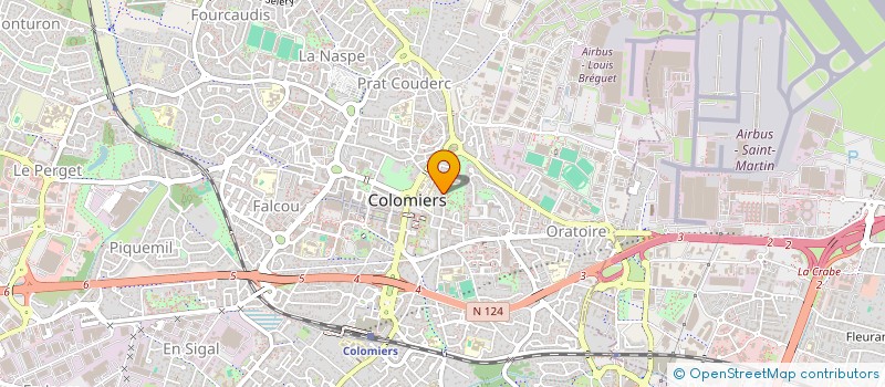 localisation de l'entreprise MADAME ALICE MAZOYER à COLOMIERS
