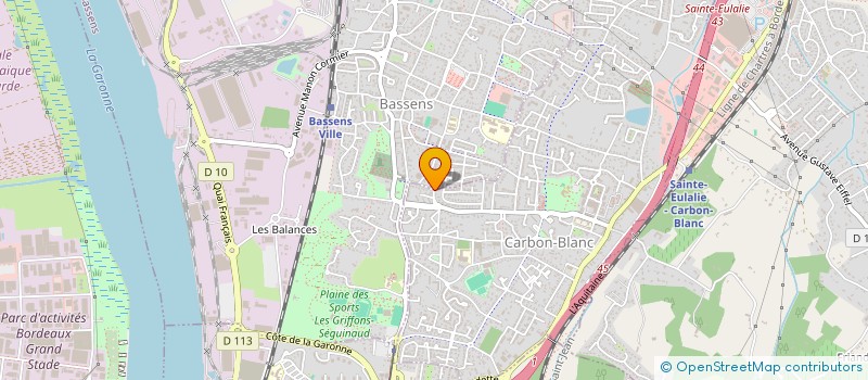 localisation de l'entreprise MADAME ALICE MEFFRE  BOURG