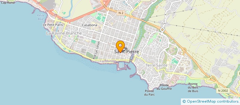 localisation de l'entreprise MADAME ALICE MELLANO  SAINT-PIERRE