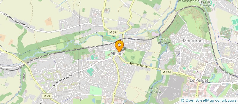 localisation de l'entreprise MADAME ALICE METCHE  PIBRAC