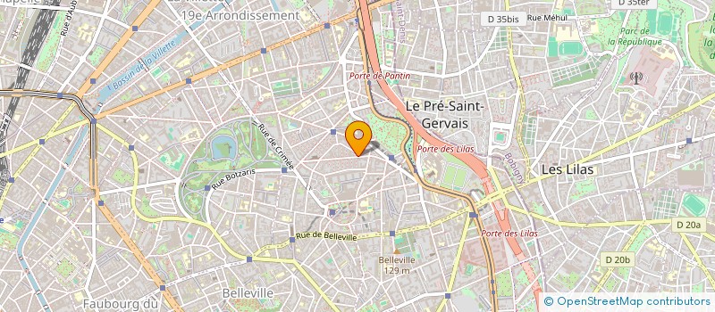 localisation de l'entreprise MADAME ALICE METEIGNIER  PARIS