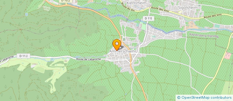 localisation de l'entreprise MADAME ALICE MEYER  AMMERSCHWIHR