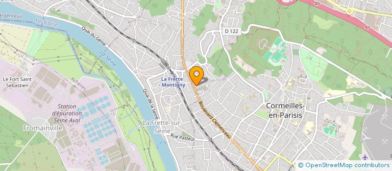 localisation de l'entreprise MADAME ALICE MEYER  CORMEILLES-EN-PARISIS