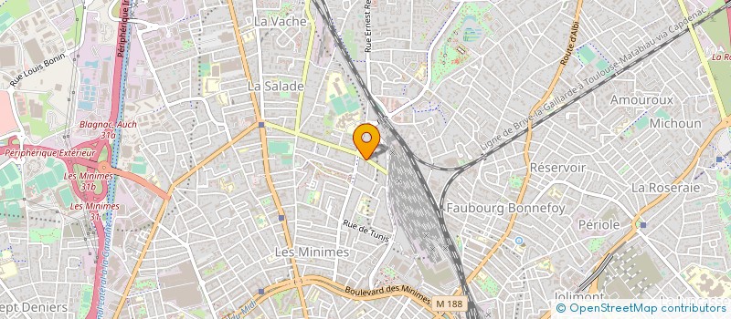 localisation de l'entreprise MADAME ALICE MEZZASALMA à TOULOUSE
