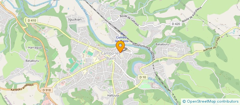 localisation de l'entreprise MADAME ALICE MICHELIN  CAMBO-LES-BAINS