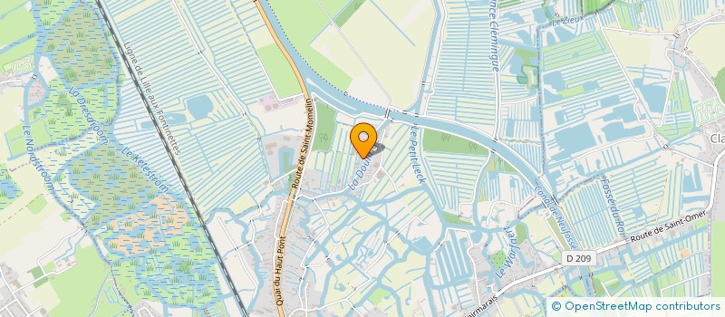 localisation de l'entreprise MADAME ALICE MILLECAMPS  SAINT-OMER