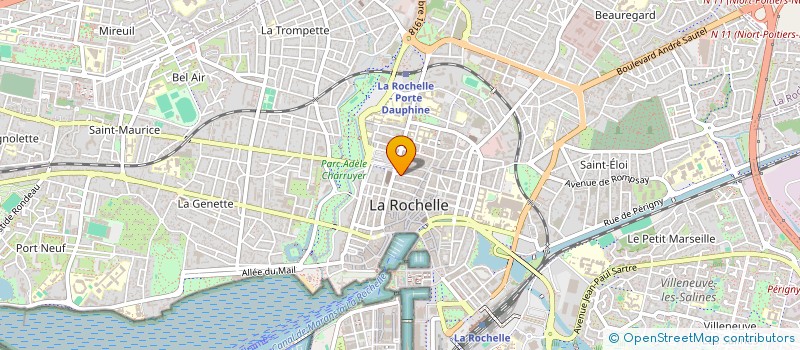 localisation de l'entreprise MADAME ALICE MILLET  LA ROCHELLE