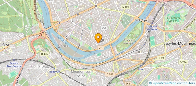 localisation de l'entreprise MADAME ALICE MILLEVILLE à BOULOGNE-BILLANCOURT