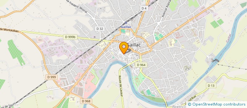 localisation de l'entreprise MADAME ALICE MIMOUN  GAILLAC