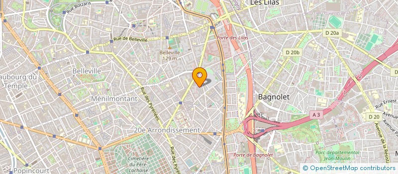 localisation de l'entreprise MADAME ALICE MINVIELLE-LARROUSSE  PARIS