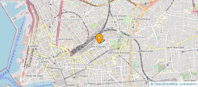 localisation de l'entreprise MADAME ALICE MOINET à MARSEILLE