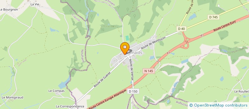localisation de l'entreprise MADAME ALICE MOMIRON à ARCHIGNAT