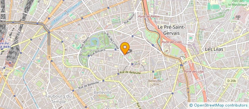 localisation de l'entreprise MADAME ALICE MOREAU  PARIS